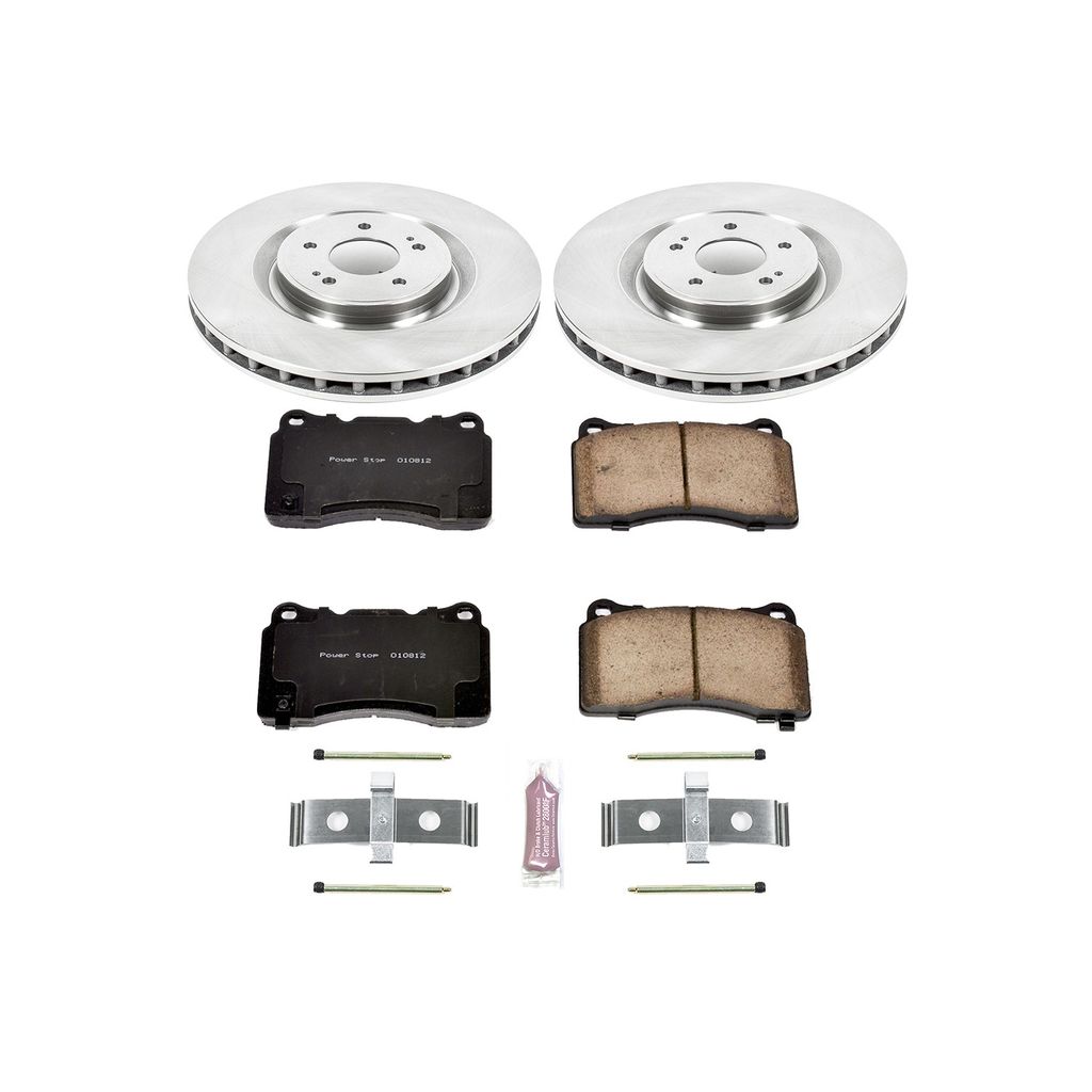 OE Stock Replacement Brake Pad and Rotor Kit