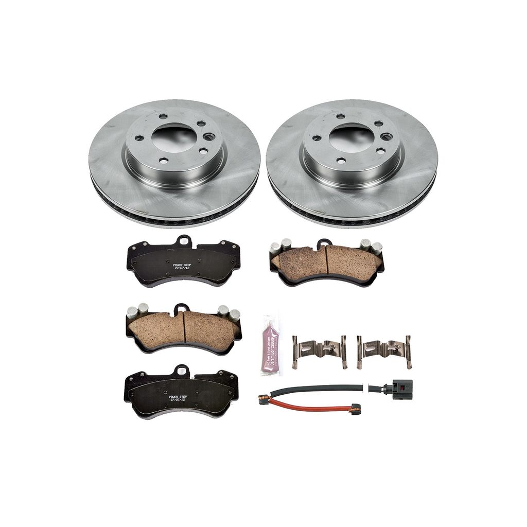OE Stock Replacement Brake Pad and Rotor Kit