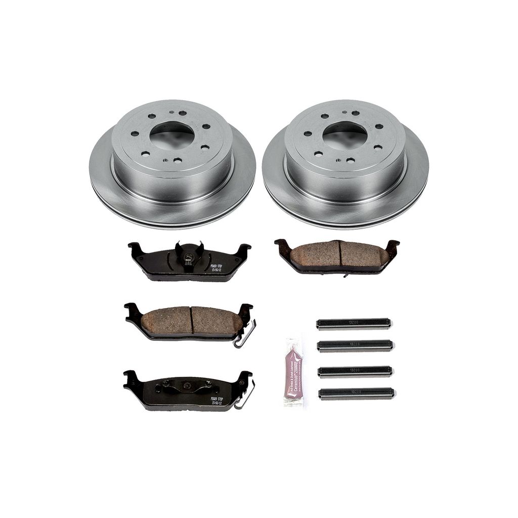 OE Stock Replacement Brake Pad and Rotor Kit