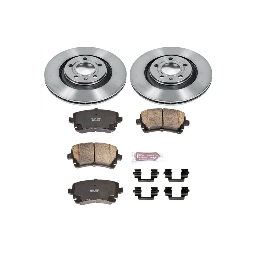 OE Stock Replacement Brake Pad and Rotor Kit