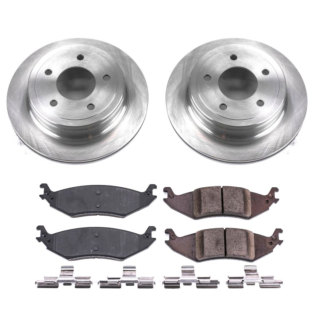 PowerStop KOE4579 - OE Stock Replacement Brake Pad and Rotor Kit