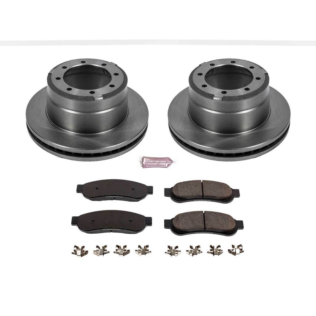 PowerStop KOE4593 - OE Stock Replacement Brake Pad and Rotor Kit