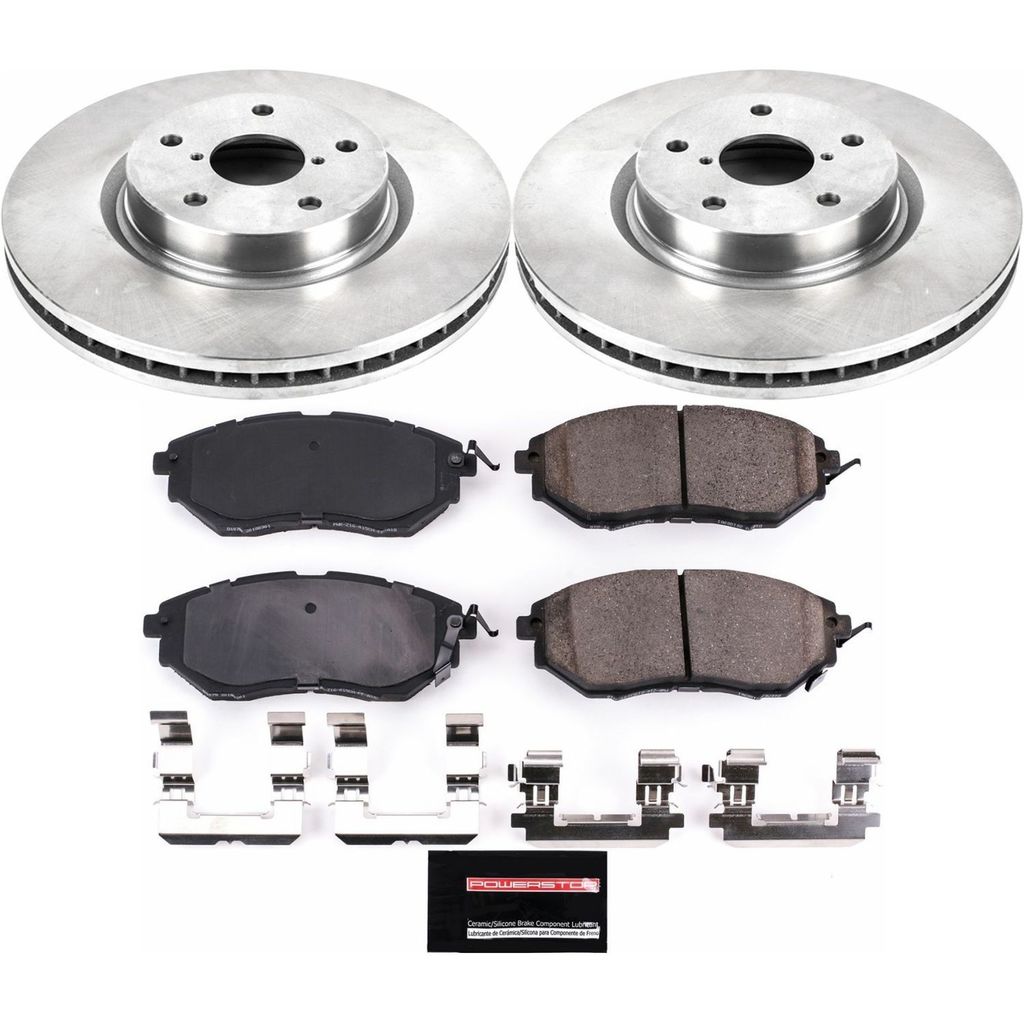 OE Stock Replacement Brake Pad and Rotor Kit