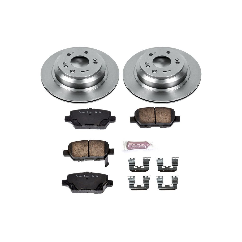 OE Stock Replacement Brake Pad and Rotor Kit