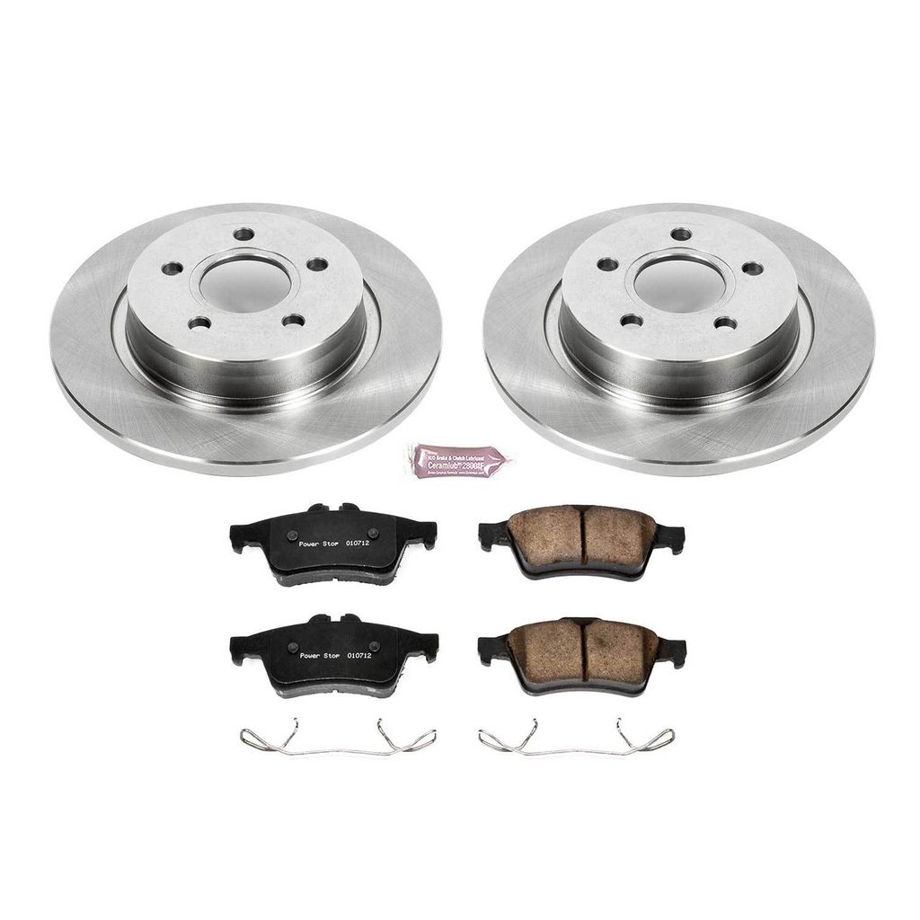 OE Stock Replacement Brake Pad and Rotor Kit