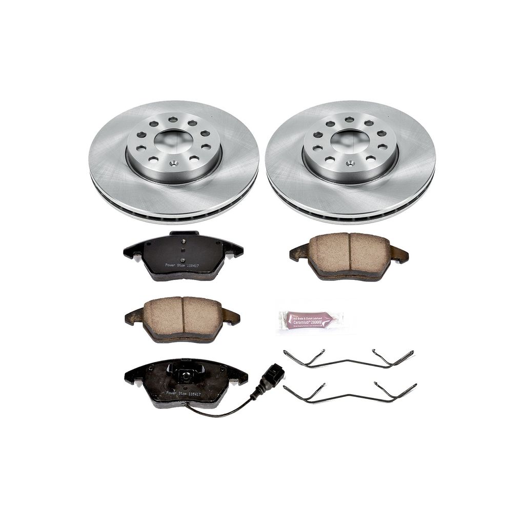 OE Stock Replacement Brake Pad and Rotor Kit