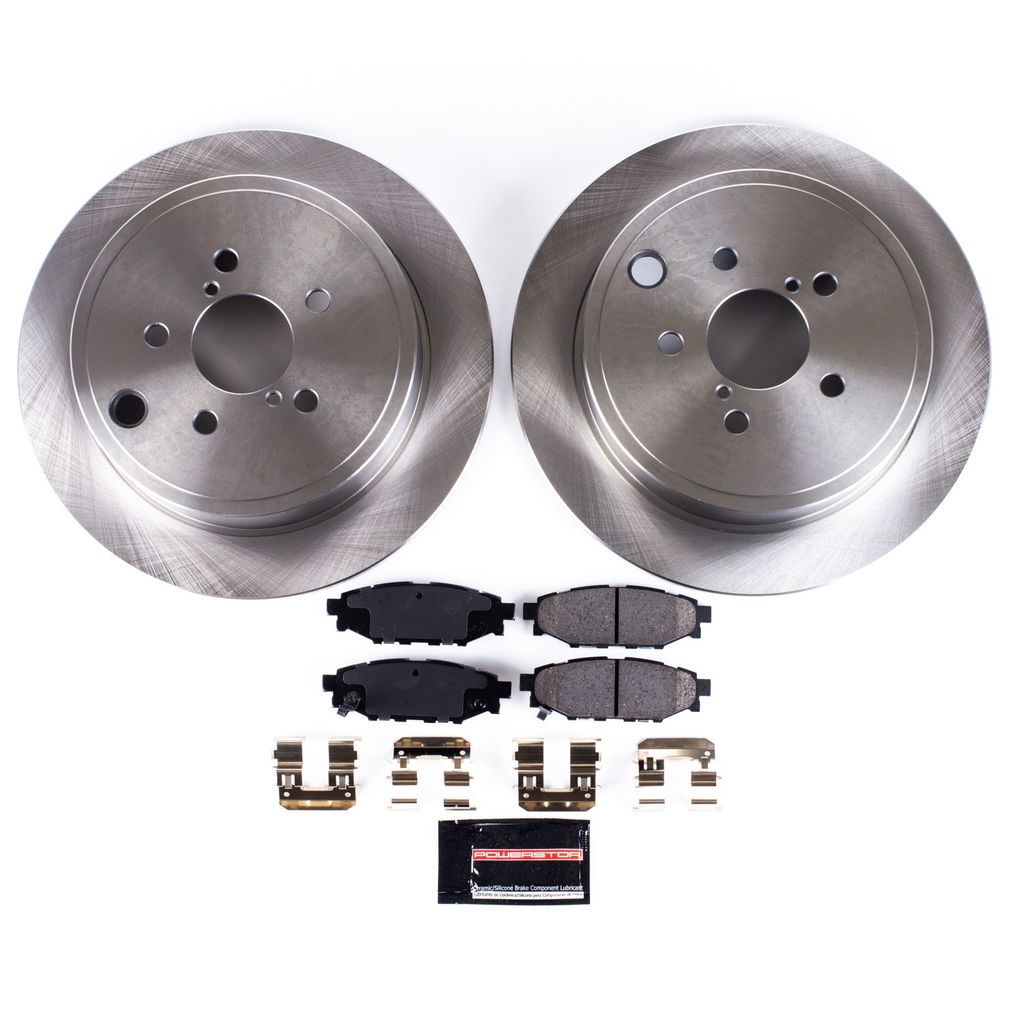 PowerStop KOE4631 - OE Stock Replacement Brake Pad and Rotor Kit