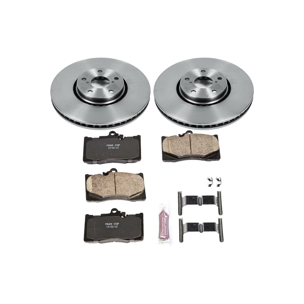 OE Stock Replacement Brake Pad and Rotor Kit