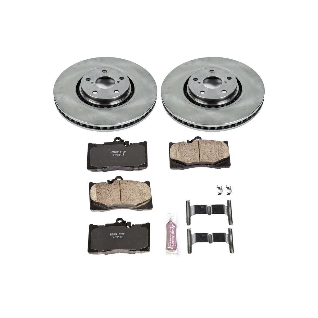 OE Stock Replacement Brake Pad and Rotor Kit