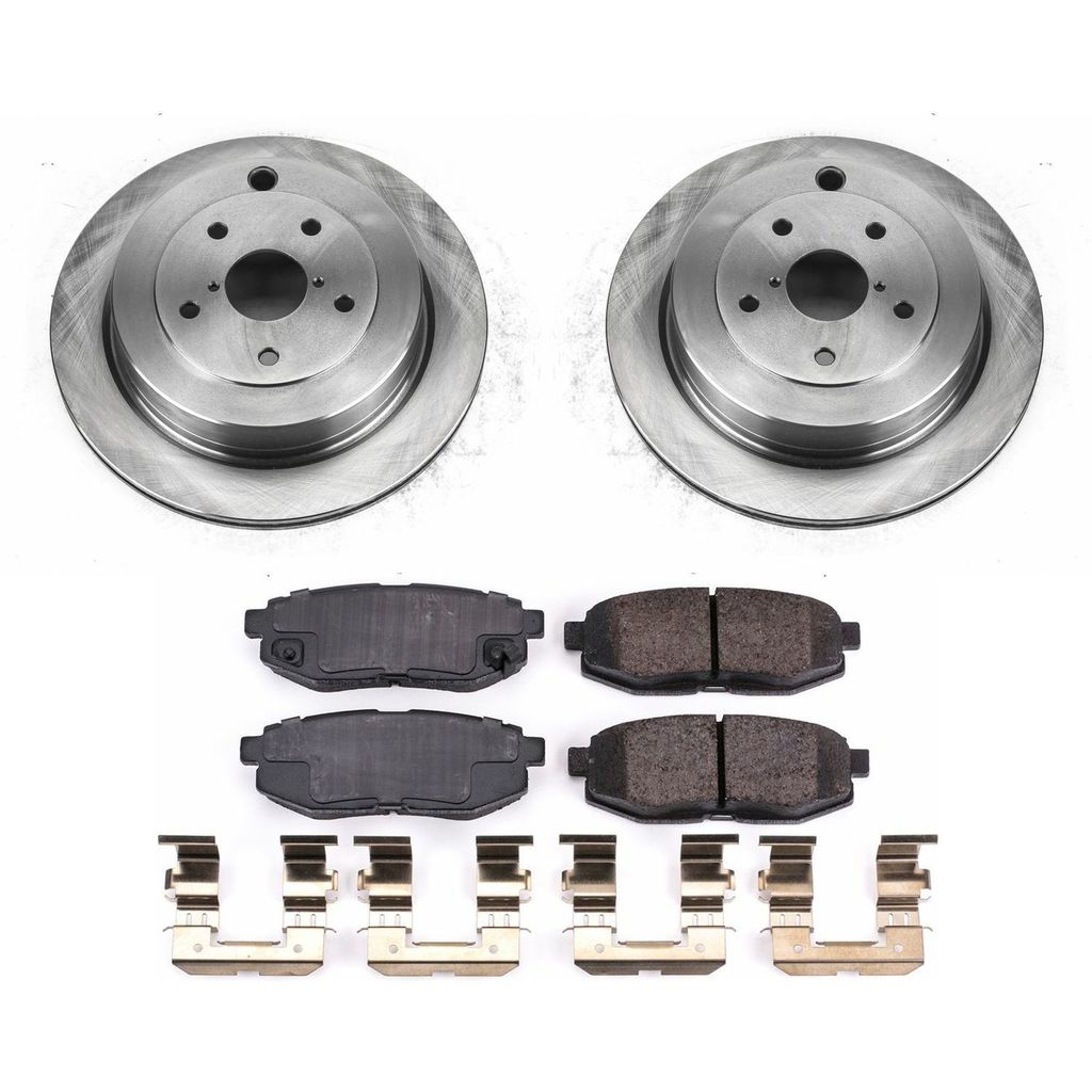 OE Stock Replacement Brake Pad and Rotor Kit