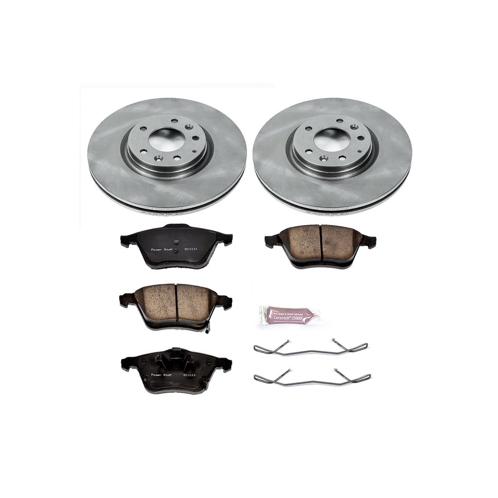 OE Stock Replacement Brake Pad and Rotor Kit