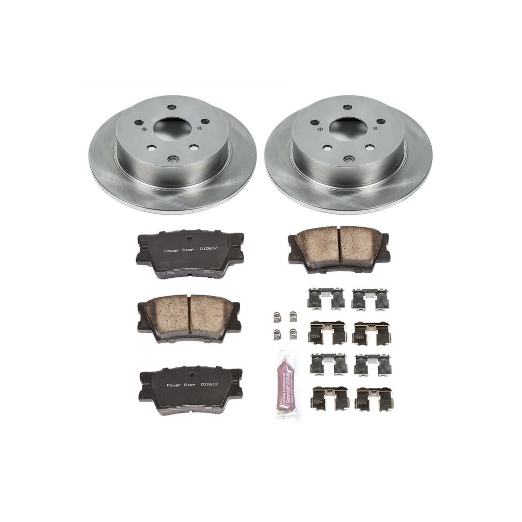 OE Stock Replacement Brake Pad and Rotor Kit