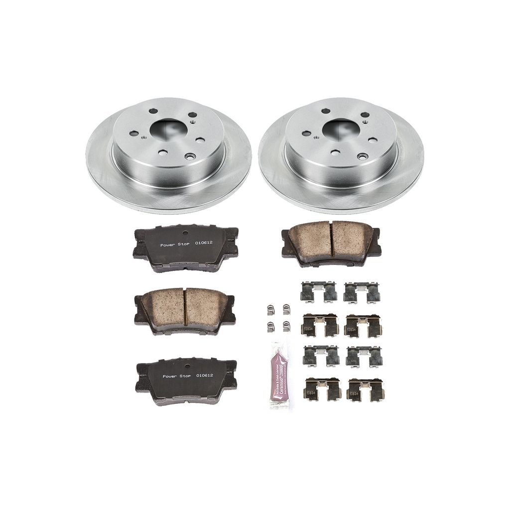 OE Stock Replacement Brake Pad and Rotor Kit
