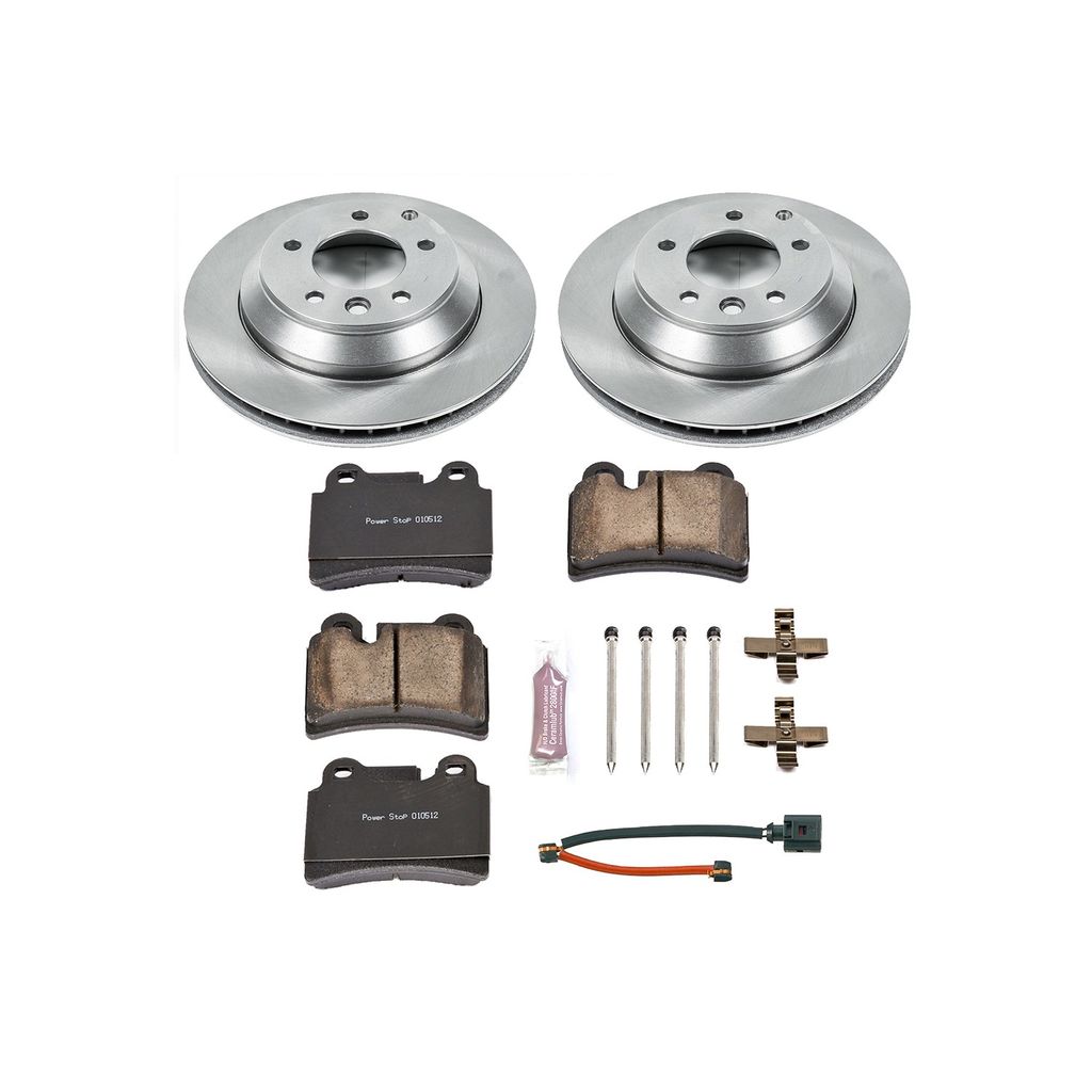 OE Stock Replacement Brake Pad and Rotor Kit
