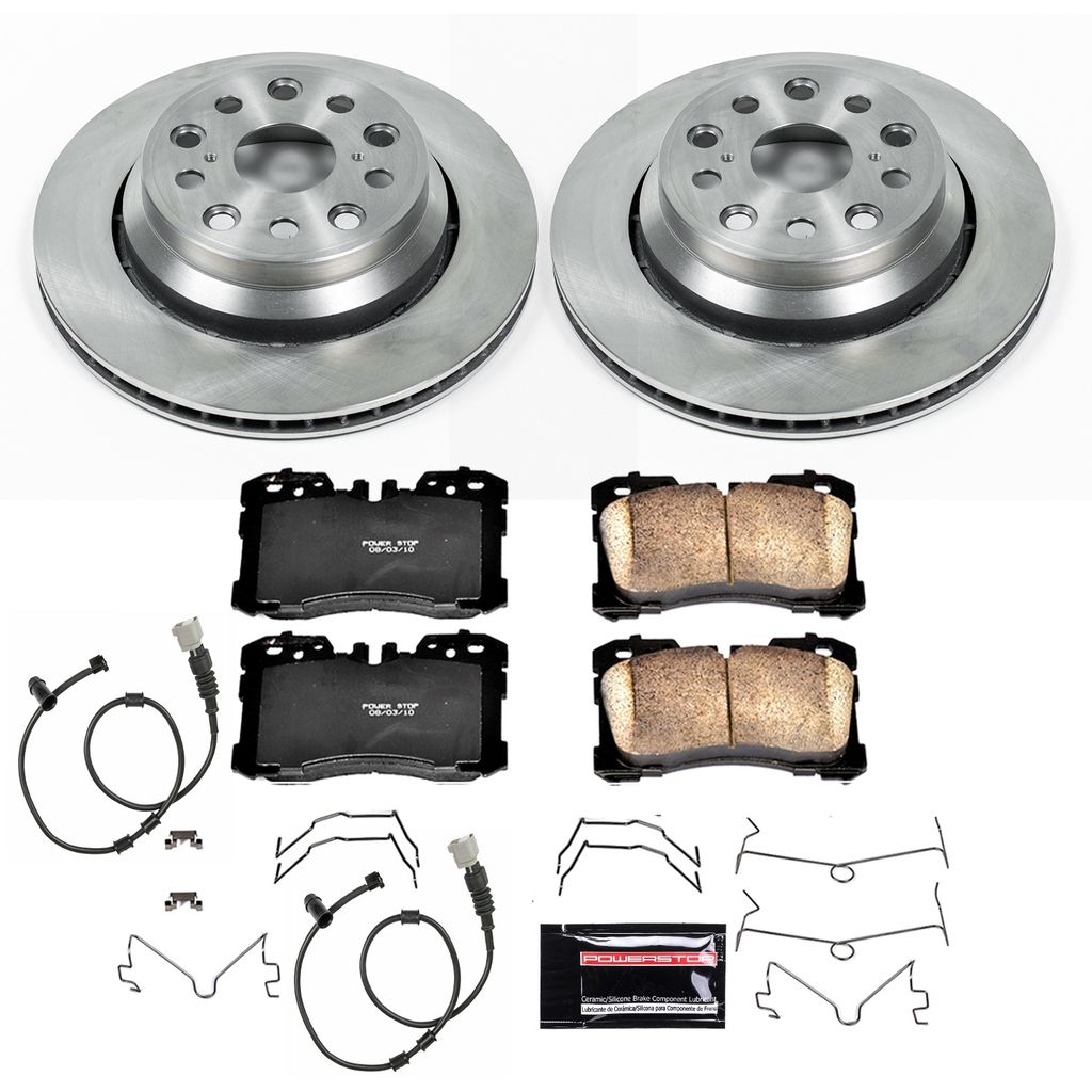 OE Stock Replacement Brake Pad and Rotor Kit