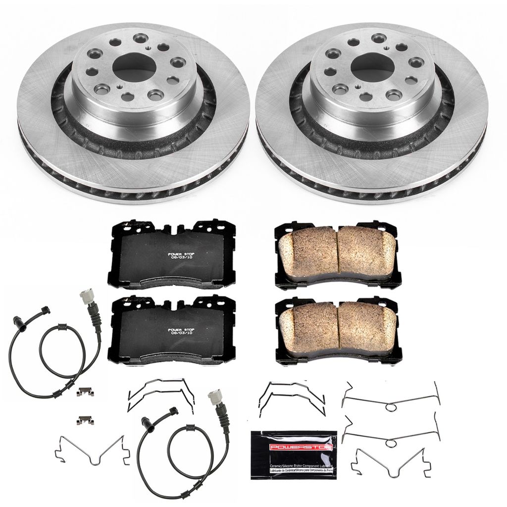 OE Stock Replacement Brake Pad and Rotor Kit