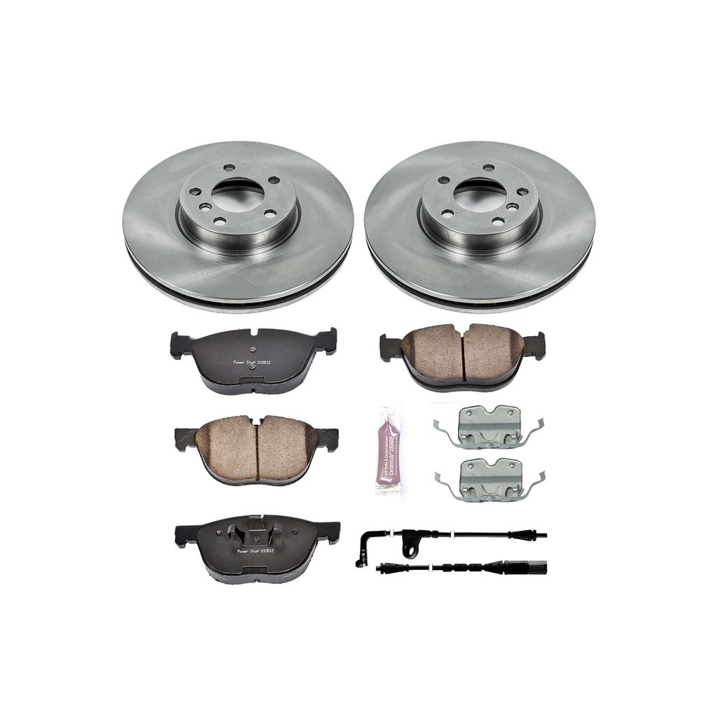 PowerStop KOE4693 - OE Stock Replacement Brake Pad and Rotor Kit