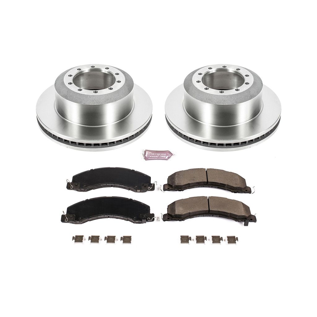 PowerStop KOE4722 - OE Stock Replacement Brake Pad and Rotor Kit