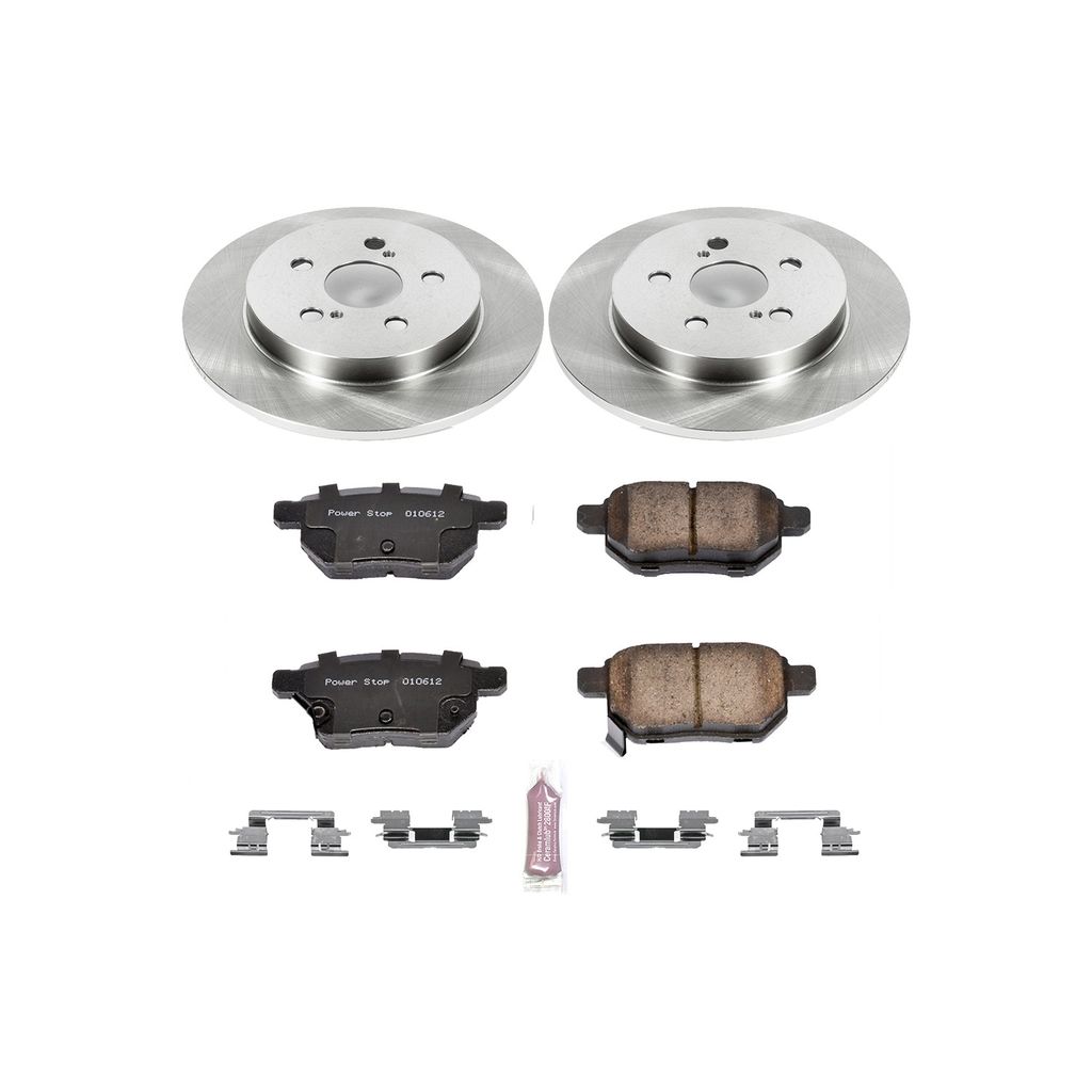 OE Stock Replacement Brake Pad and Rotor Kit