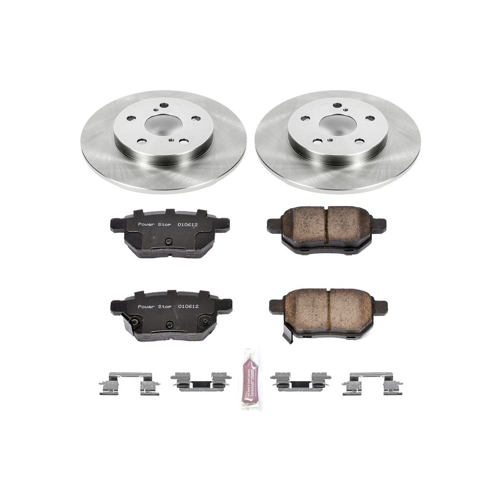 OE Stock Replacement Brake Pad and Rotor Kit