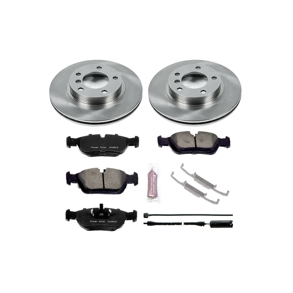 OE Stock Replacement Brake Pad and Rotor Kit