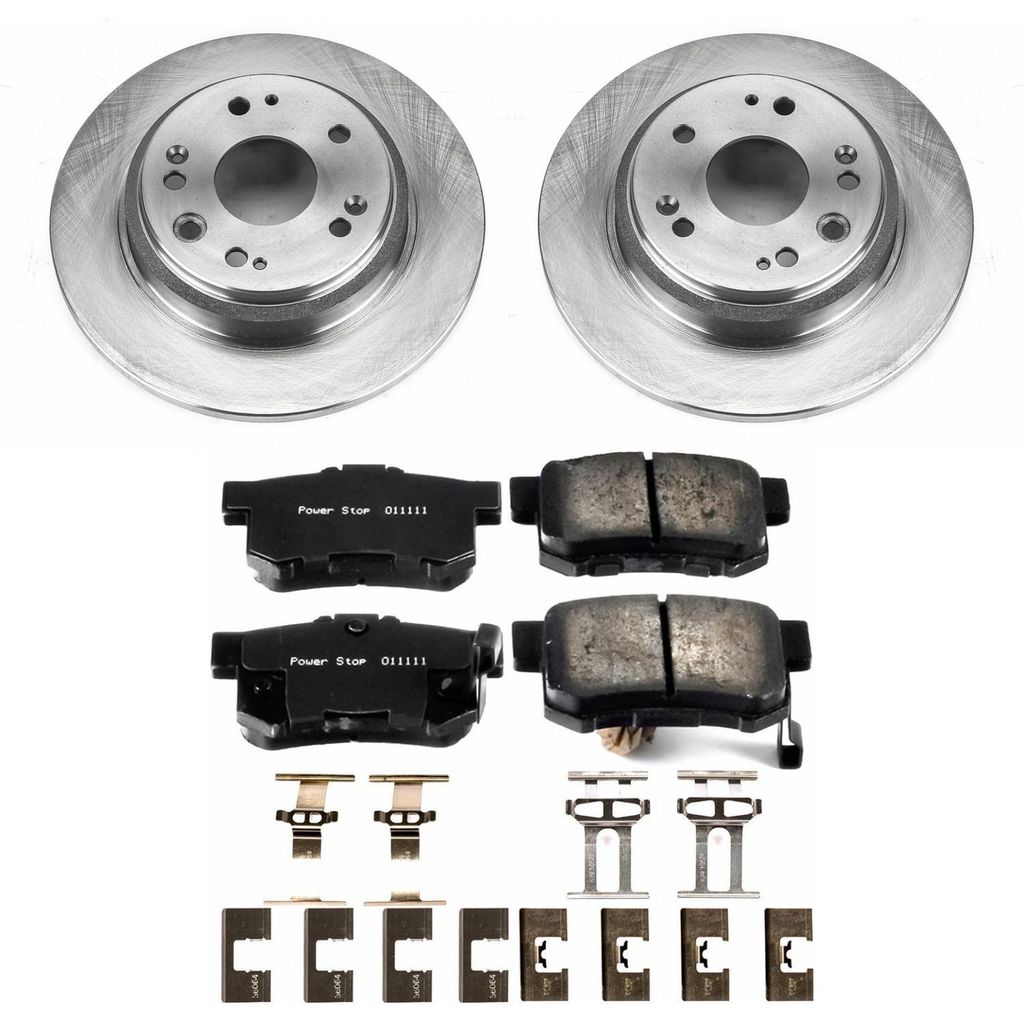 OE Stock Replacement Brake Pad and Rotor Kit