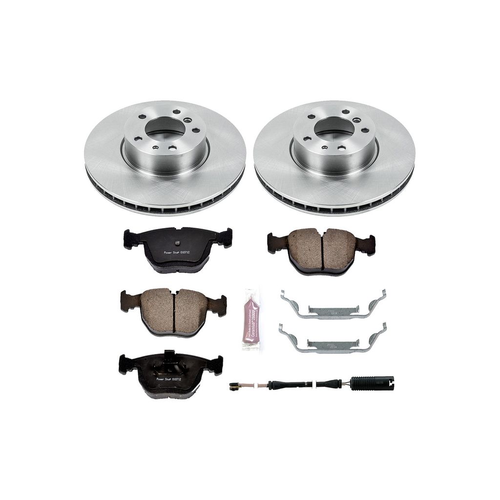 PowerStop KOE503 - OE Stock Replacement Brake Pad and Rotor Kit