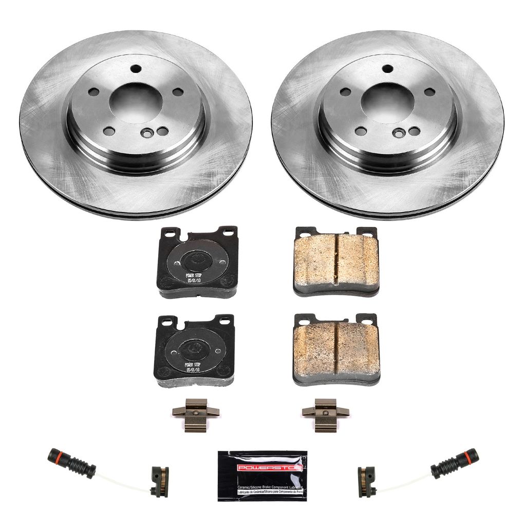PowerStop KOE5054 - OE Stock Replacement Brake Pad and Rotor Kit