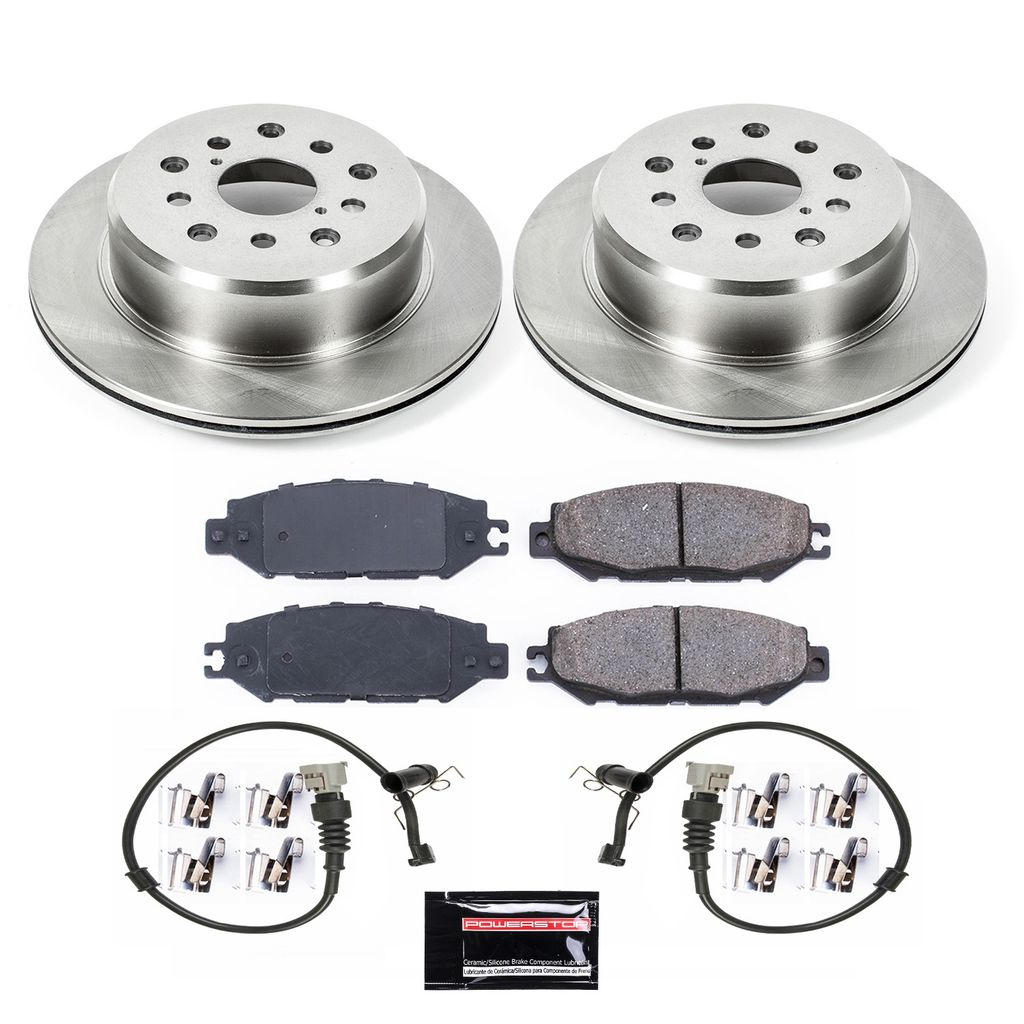 OE Stock Replacement Brake Pad and Rotor Kit