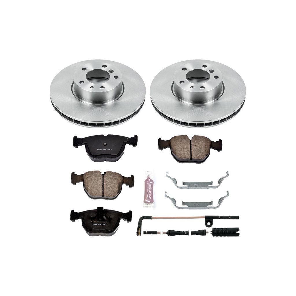 PowerStop KOE508 - OE Stock Replacement Brake Pad and Rotor Kit