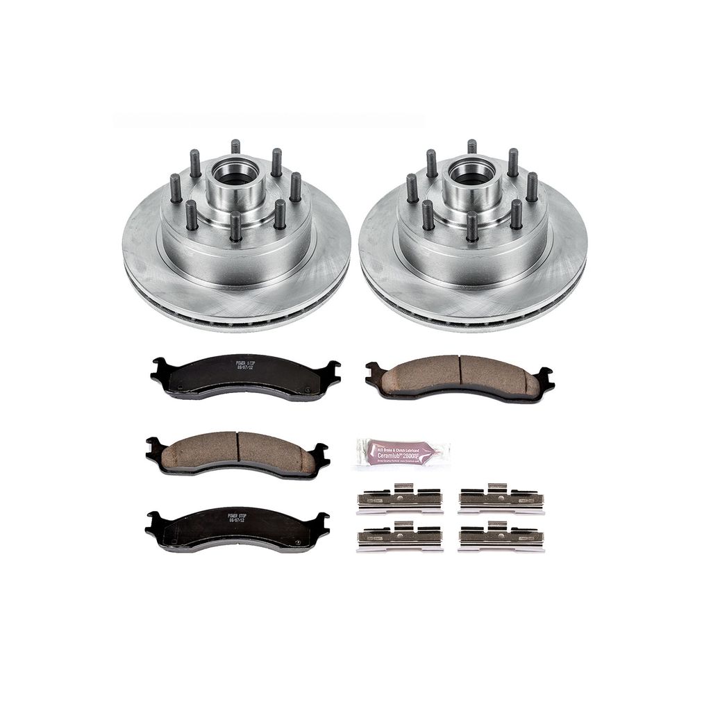 OE Stock Replacement Brake Pad and Rotor Kit