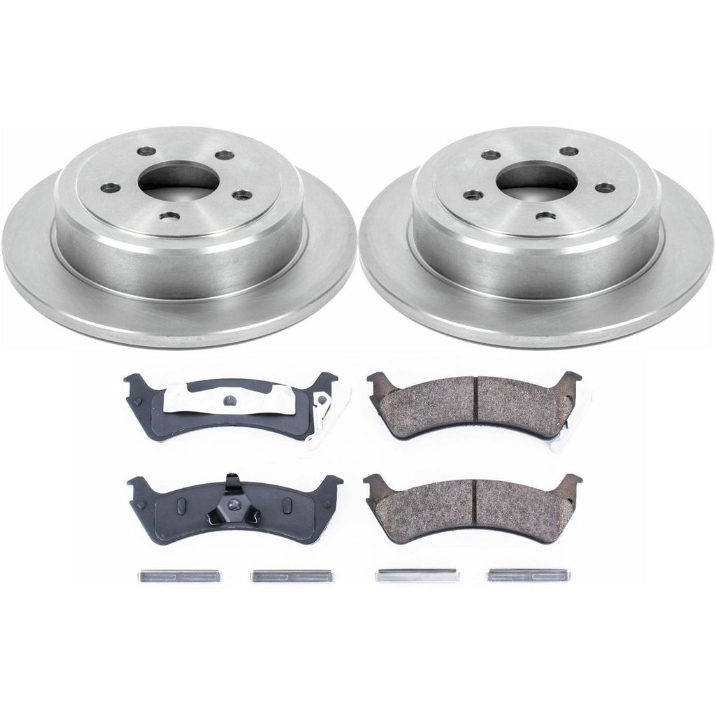 OE Stock Replacement Brake Pad and Rotor Kit