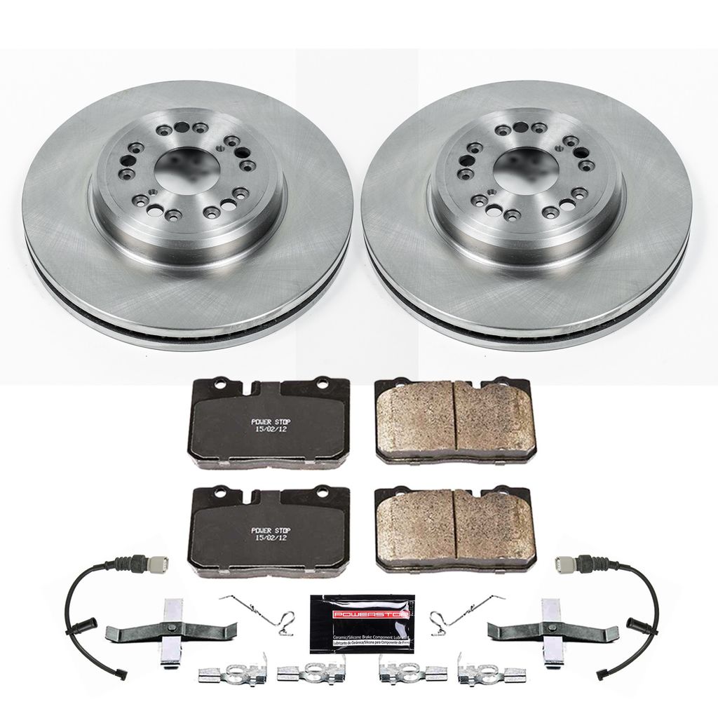 OE Stock Replacement Brake Pad and Rotor Kit