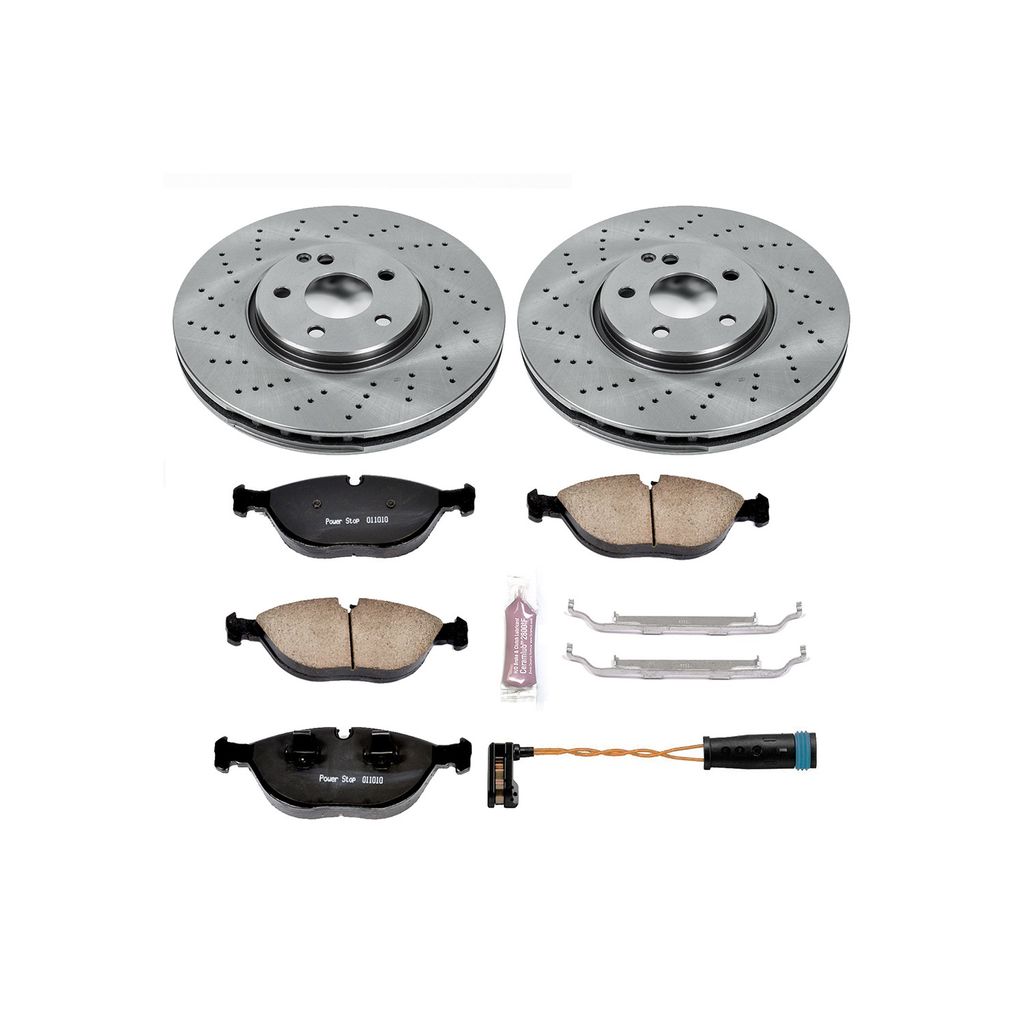 OE Stock Replacement Brake Pad and Rotor Kit