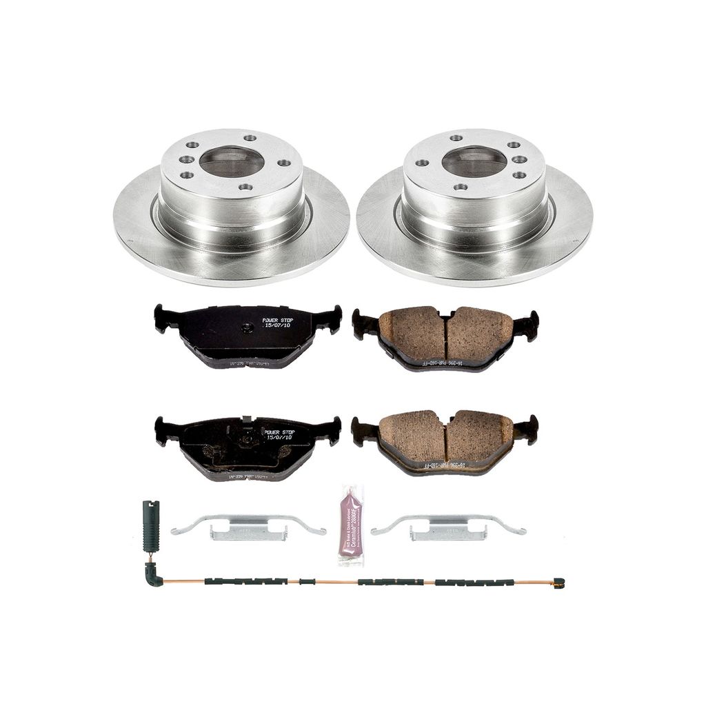 OE Stock Replacement Brake Pad and Rotor Kit
