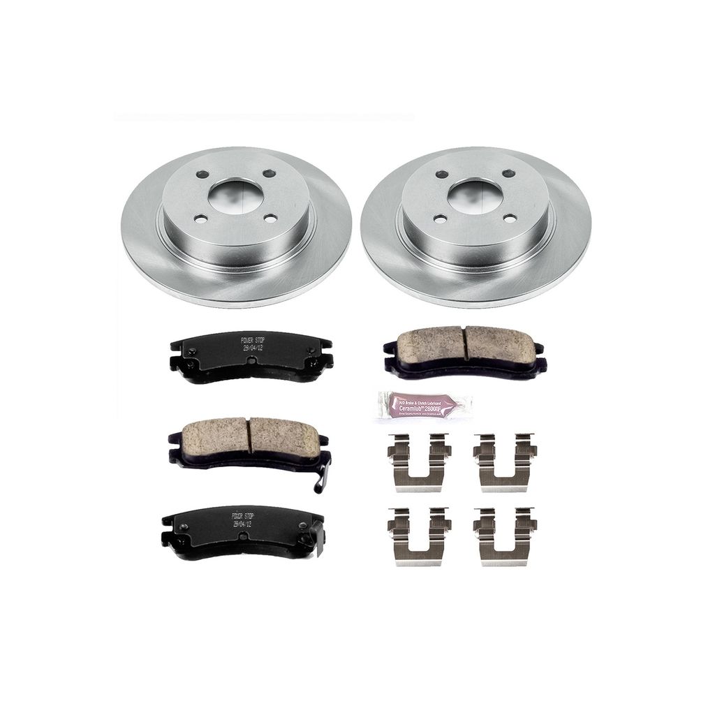 OE Stock Replacement Brake Pad and Rotor Kit
