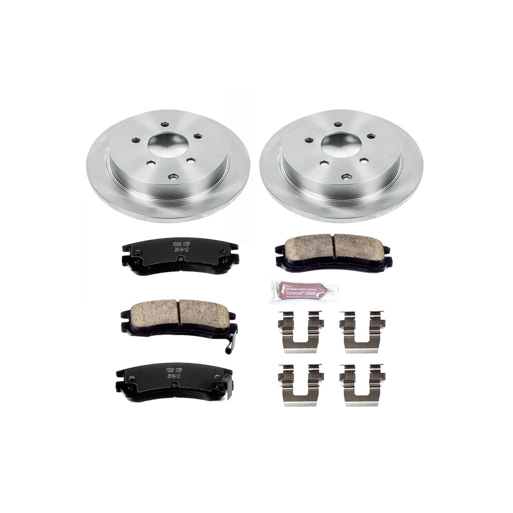 OE Stock Replacement Brake Pad and Rotor Kit