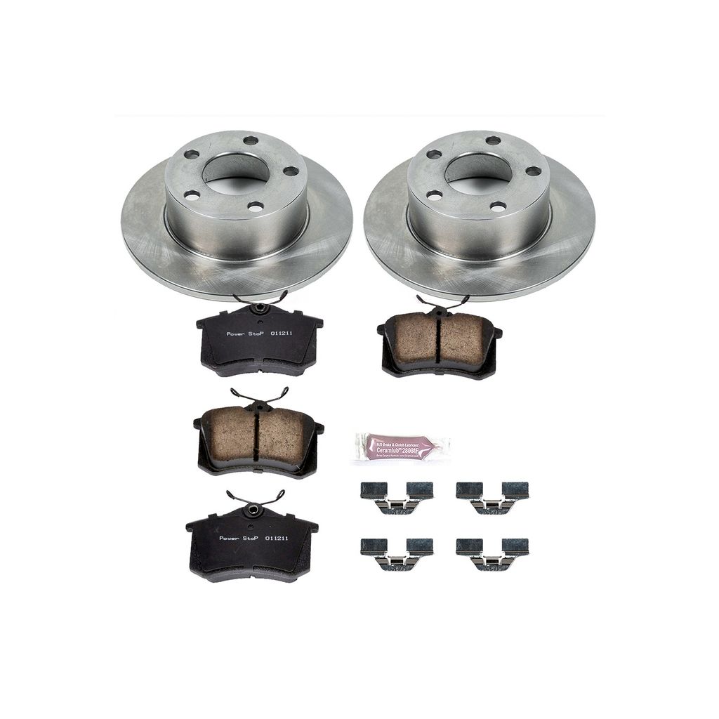 PowerStop KOE515 - OE Stock Replacement Brake Pad and Rotor Kit