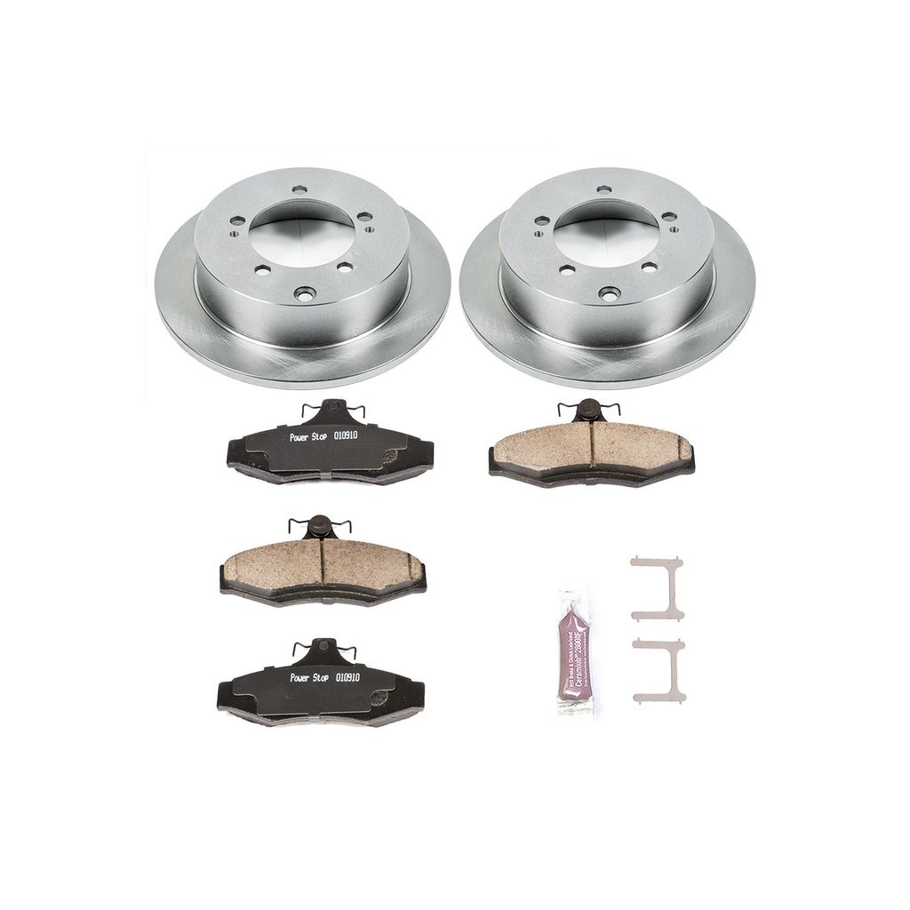 OE Stock Replacement Brake Pad and Rotor Kit