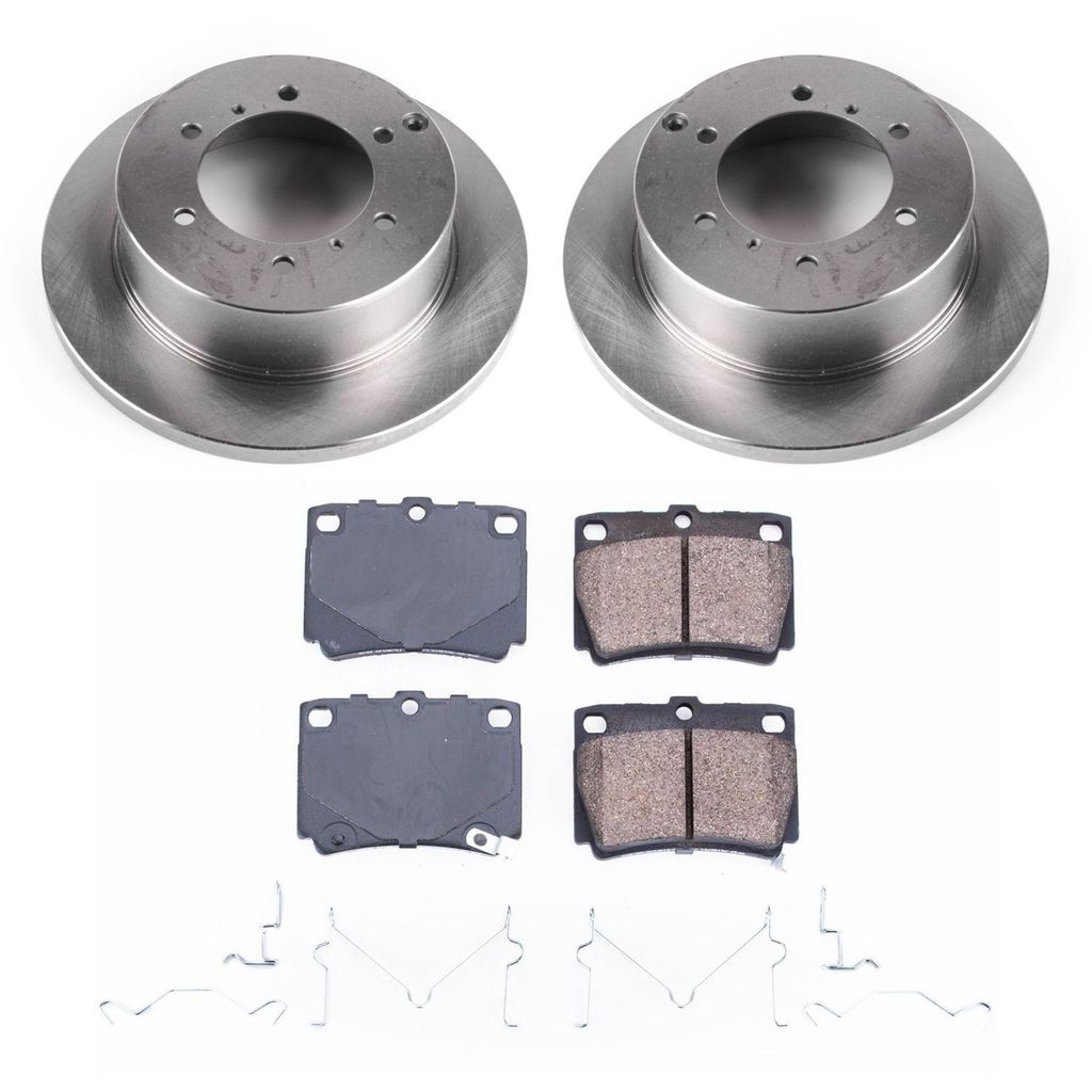 OE Stock Replacement Brake Pad and Rotor Kit
