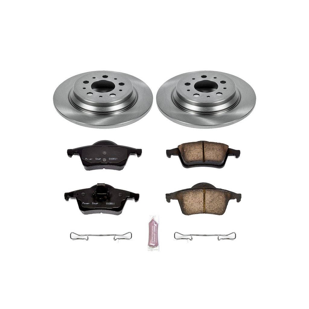 OE Stock Replacement Brake Pad and Rotor Kit