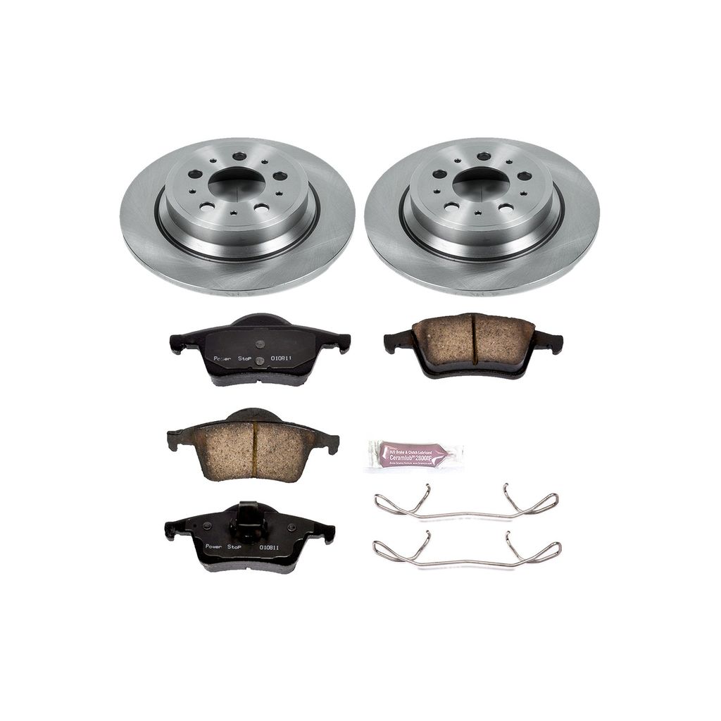OE Stock Replacement Brake Pad and Rotor Kit