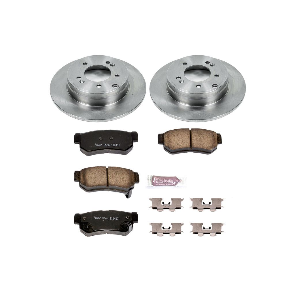 OE Stock Replacement Brake Pad and Rotor Kit