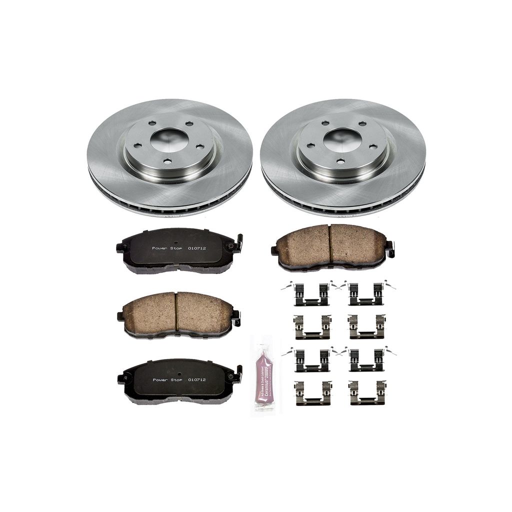 OE Stock Replacement Brake Pad and Rotor Kit