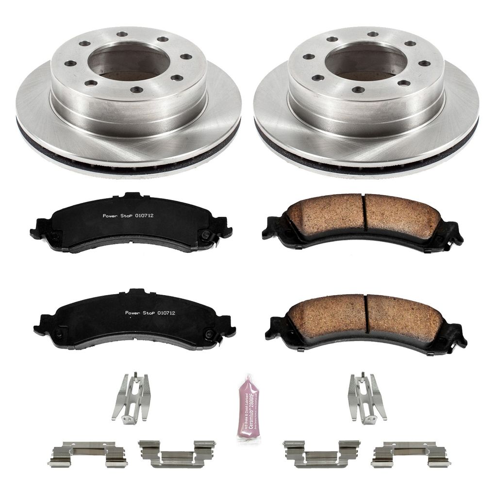 OE Stock Replacement Brake Pad and Rotor Kit