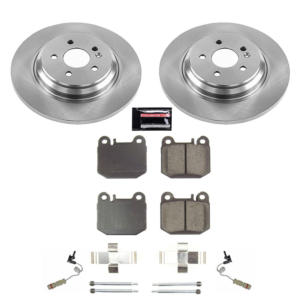 PowerStop KOE5261 - OE Stock Replacement Brake Pad and Rotor Kit