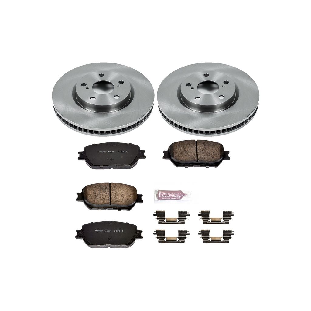 OE Stock Replacement Brake Pad and Rotor Kit