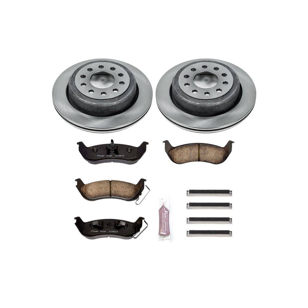OE Stock Replacement Brake Pad and Rotor Kit
