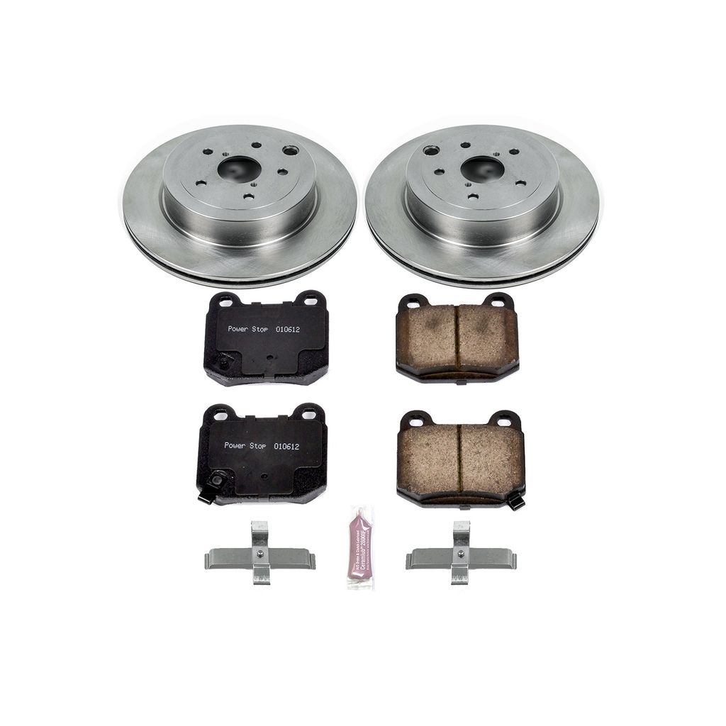 OE Stock Replacement Brake Pad and Rotor Kit