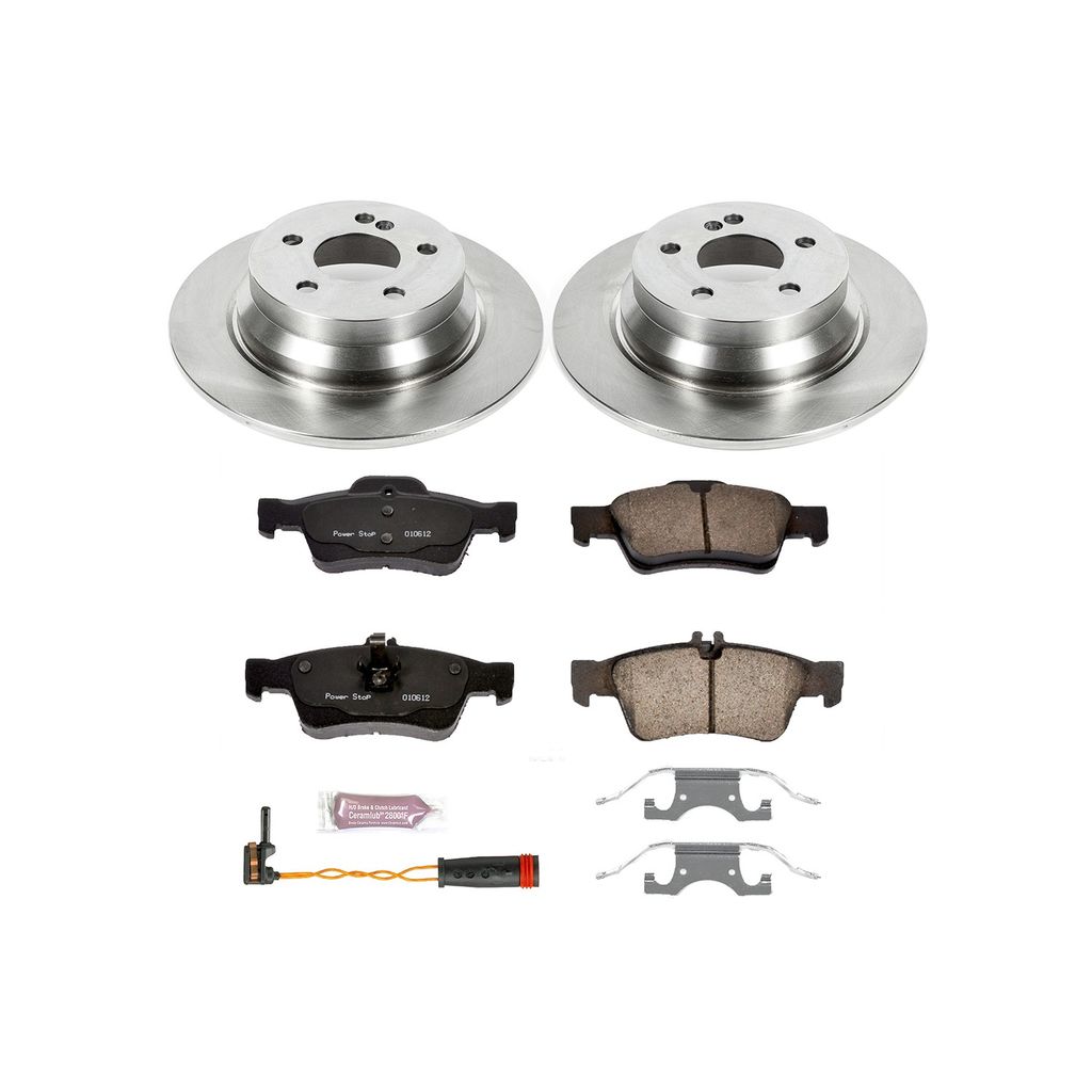 OE Stock Replacement Brake Pad and Rotor Kit